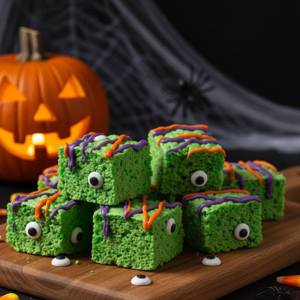 Monster Rice Krispie Treats