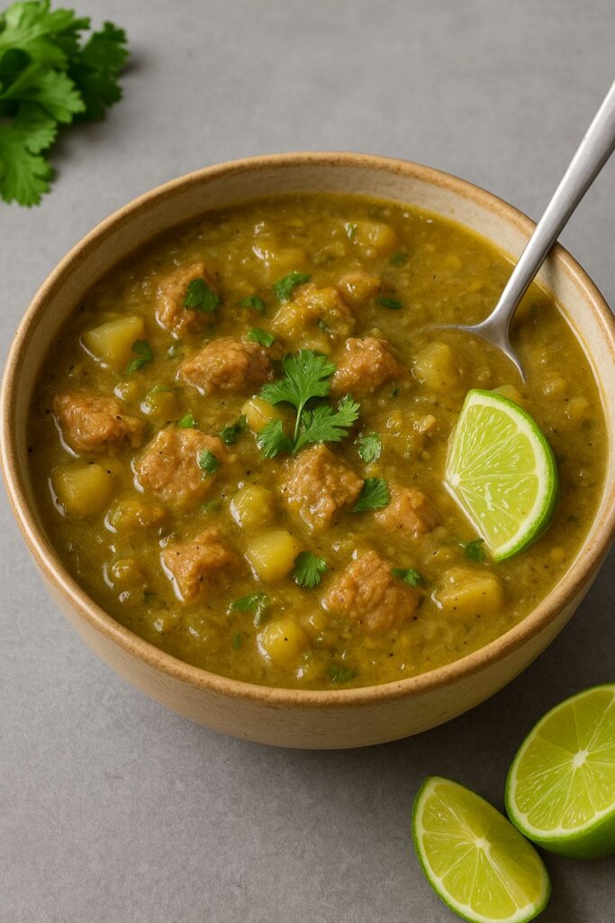 Rudy's Green Chili Stew Recipe