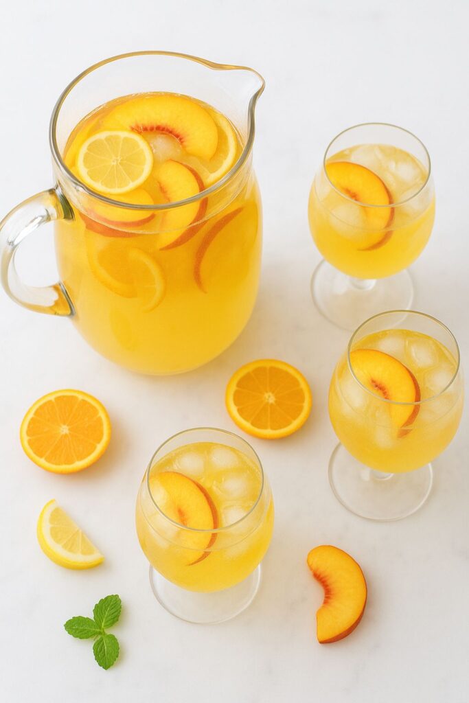 Carrabba's Peach Sangria Recipe
