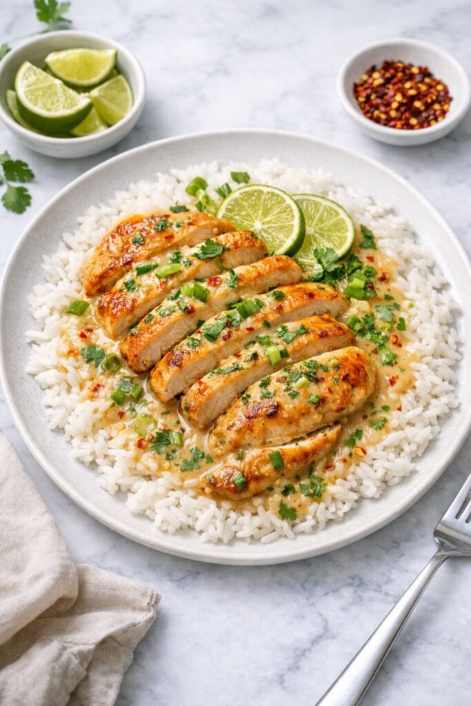 Cheesecake Factory Thai Coconut Lime Chicken