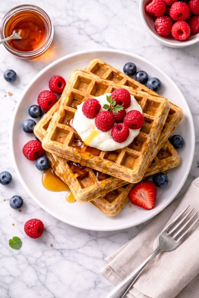 Kodiak Protein Waffles Recipe
