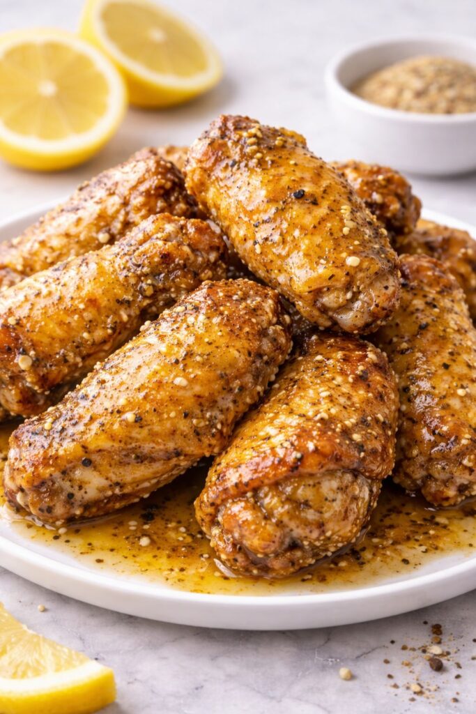 Wet Lemon Pepper Wing Sauce Recipe