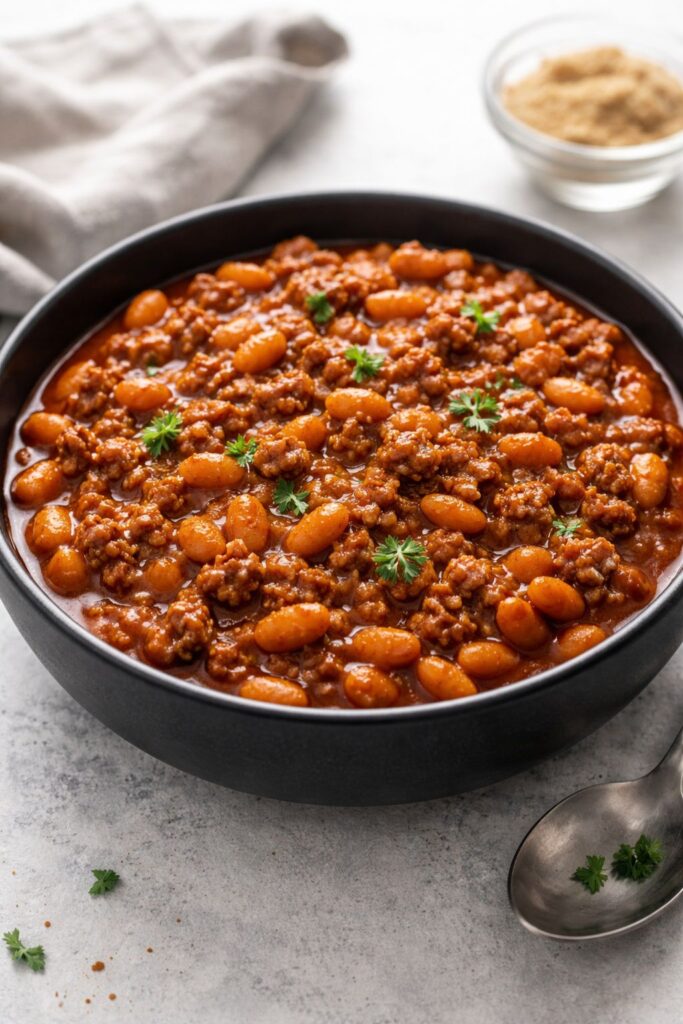 Baked Beans With Ground Beef