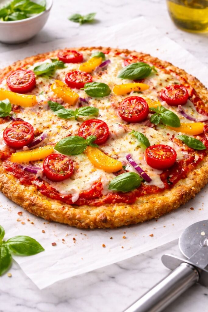 Cauliflower Pizza Crust Recipe
