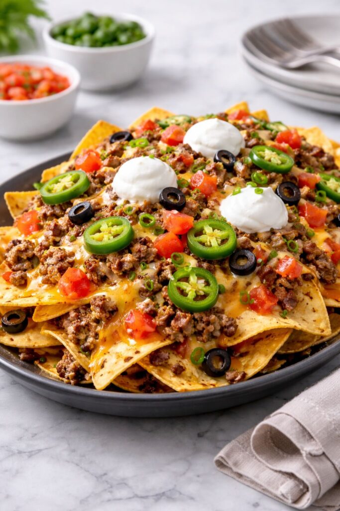 Denny's Zesty Nachos Recipe