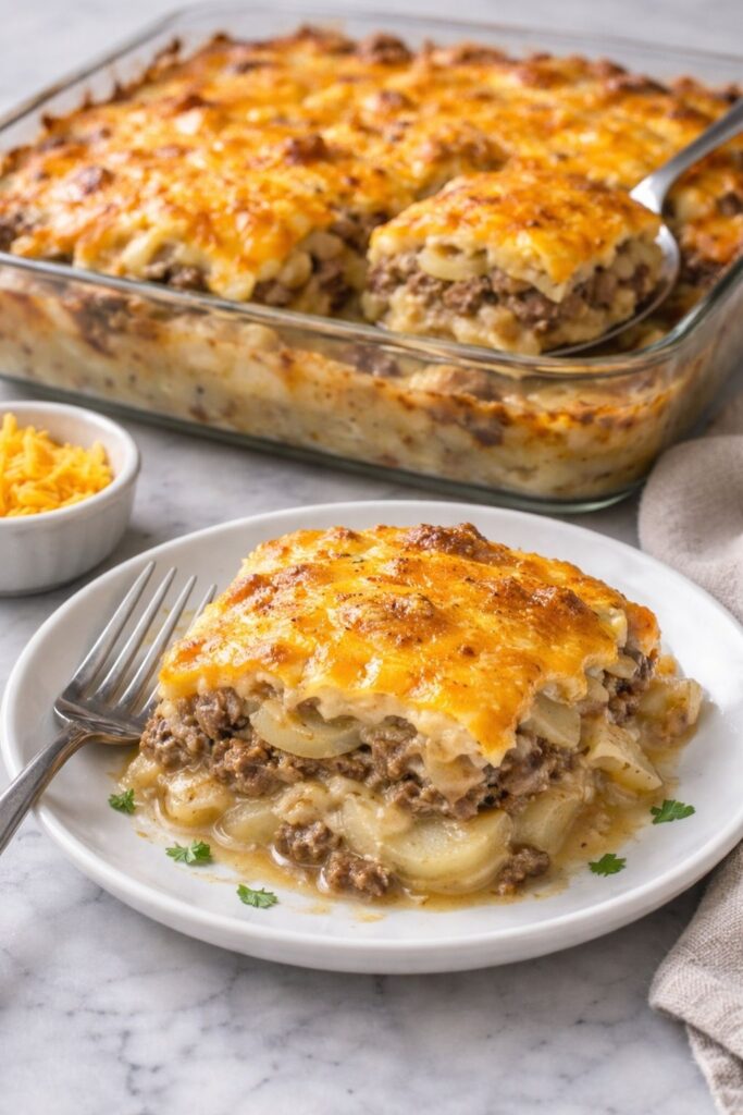 Hobo Casserole With Ground Beef