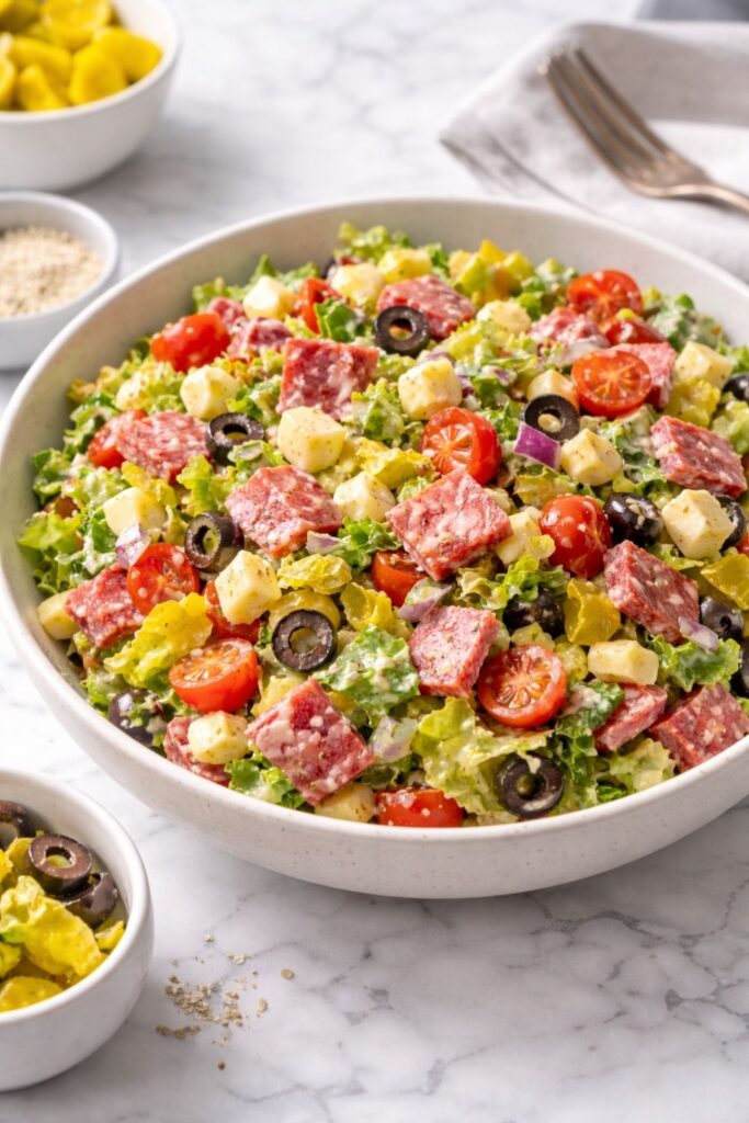 Italian Grinder Chopped Salad Recipe