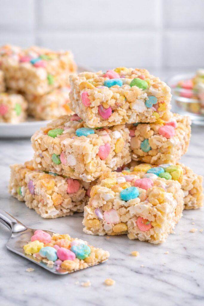 Lucky Charms Rice Crispy Treats