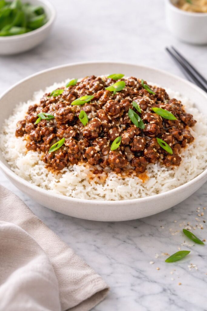 Mongolian Ground Beef Recipe