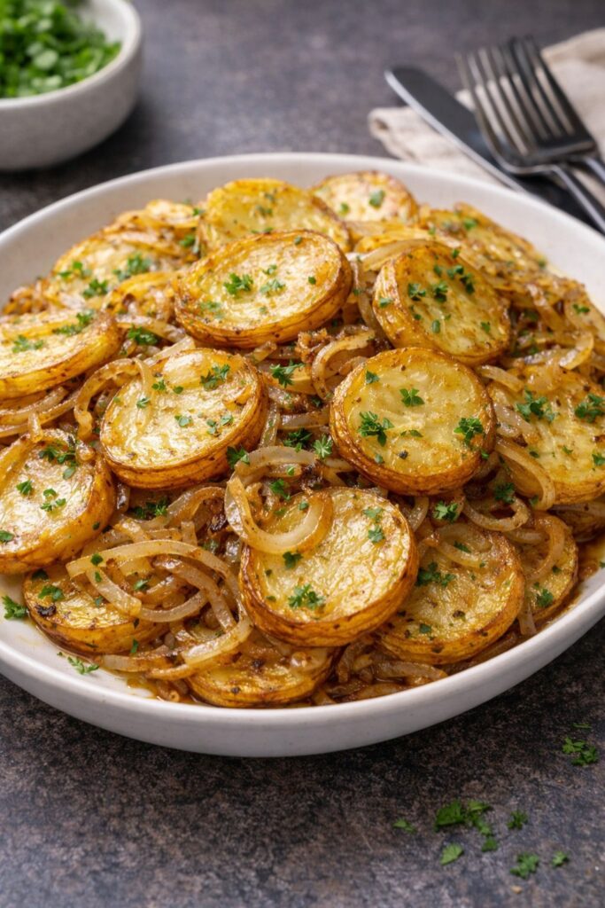 Ruth's Chris Lyonnaise Potatoes Recipe