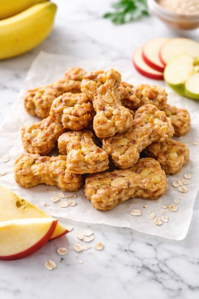 Apple and Banana Dog Treats