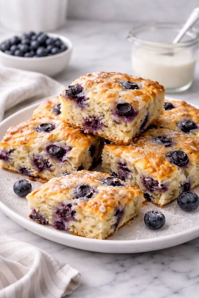 Blueberry Butter Swim Biscuits Recipe