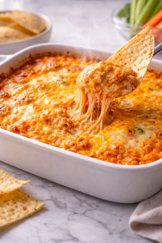 Buffalo Chicken Dip Bombshell