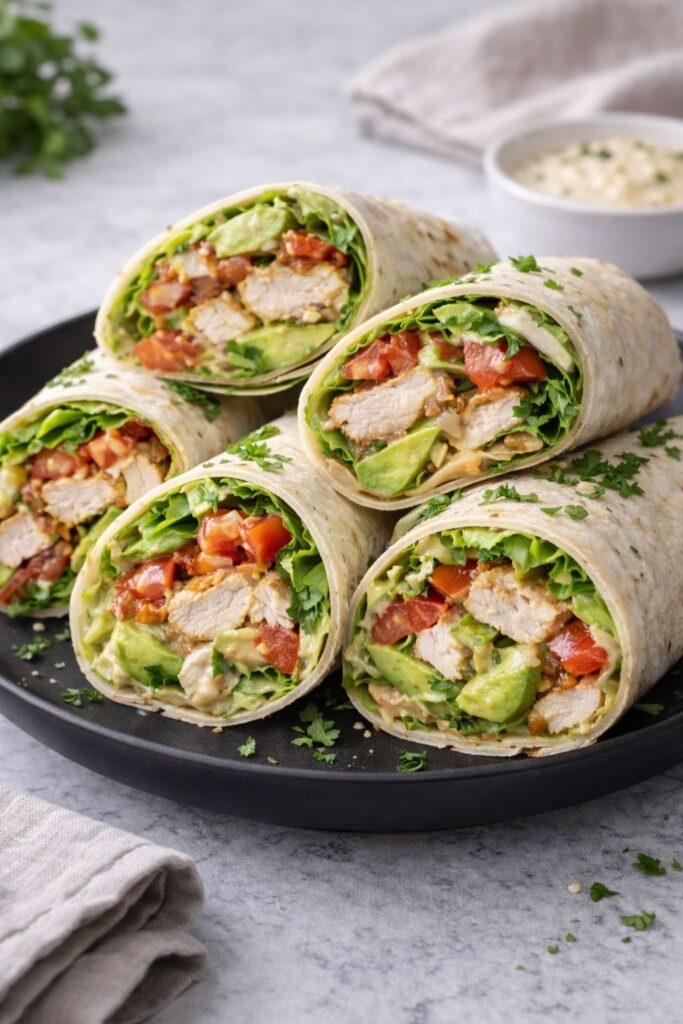 Chicken Avocado Wrap Recipe