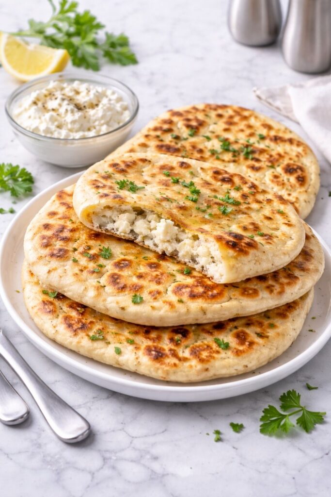 Cottage Cheese Flatbread Recipe