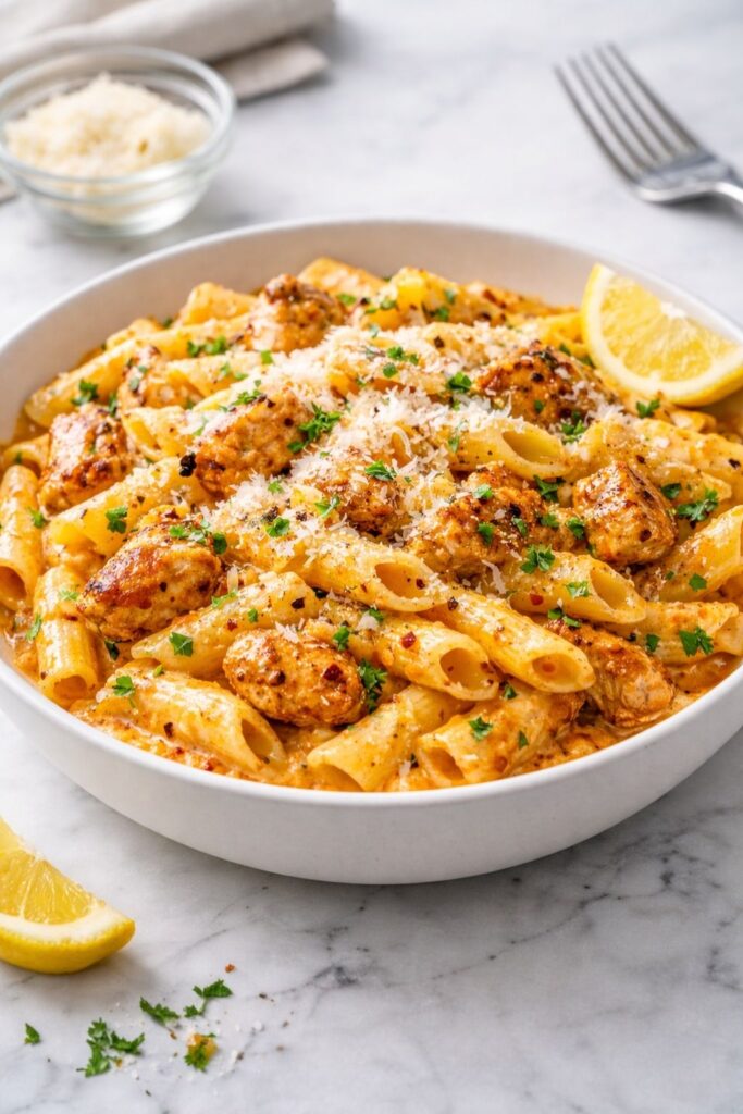 Creamy Cowboy Butter Chicken Pasta