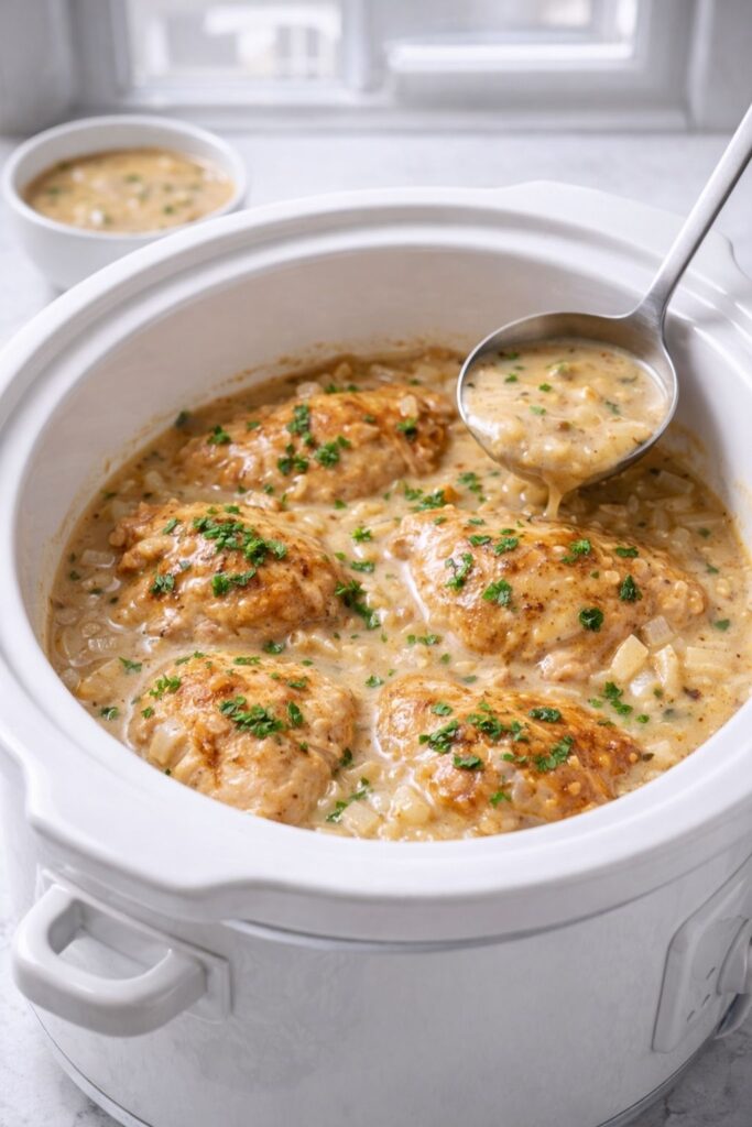 Crockpot Chicken And Gravy Recipe