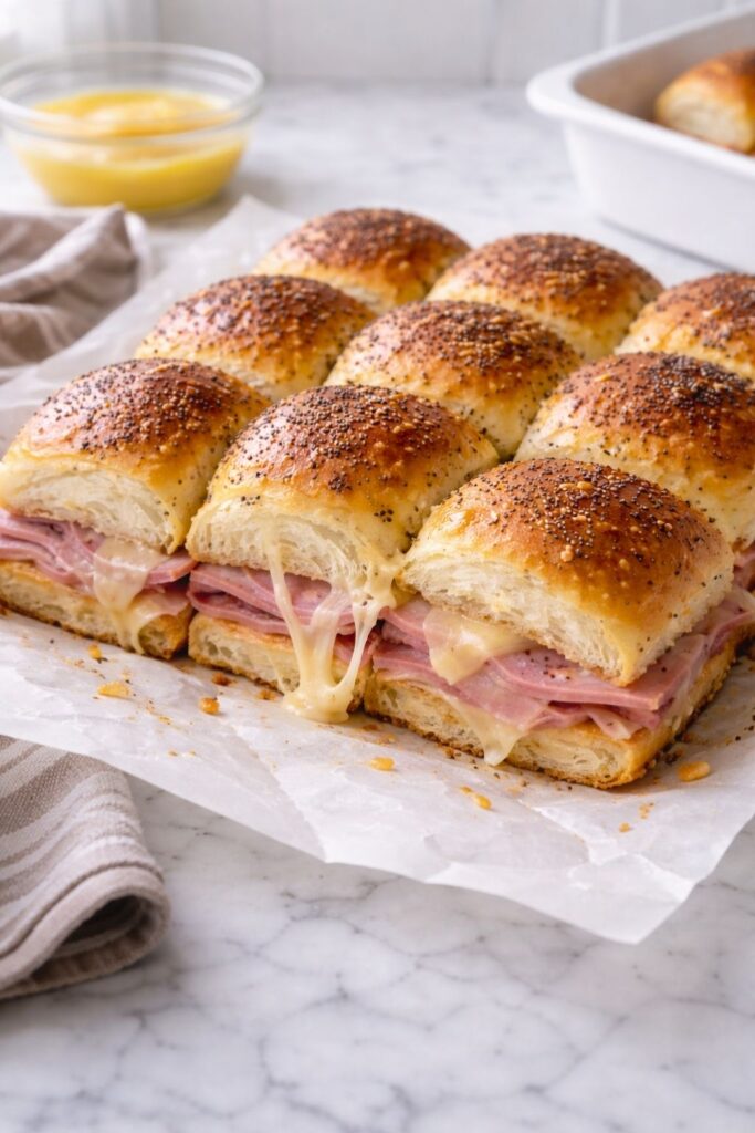 Ham and Cheese Sliders Recipe