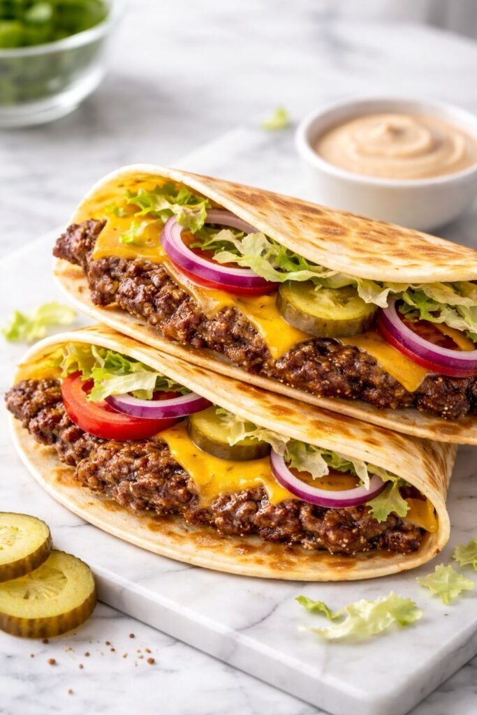 Smash Burger Recipe Tortilla