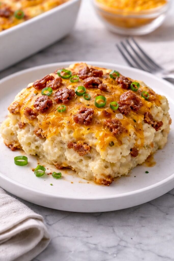 Twice Baked Potato Casserole Recipe