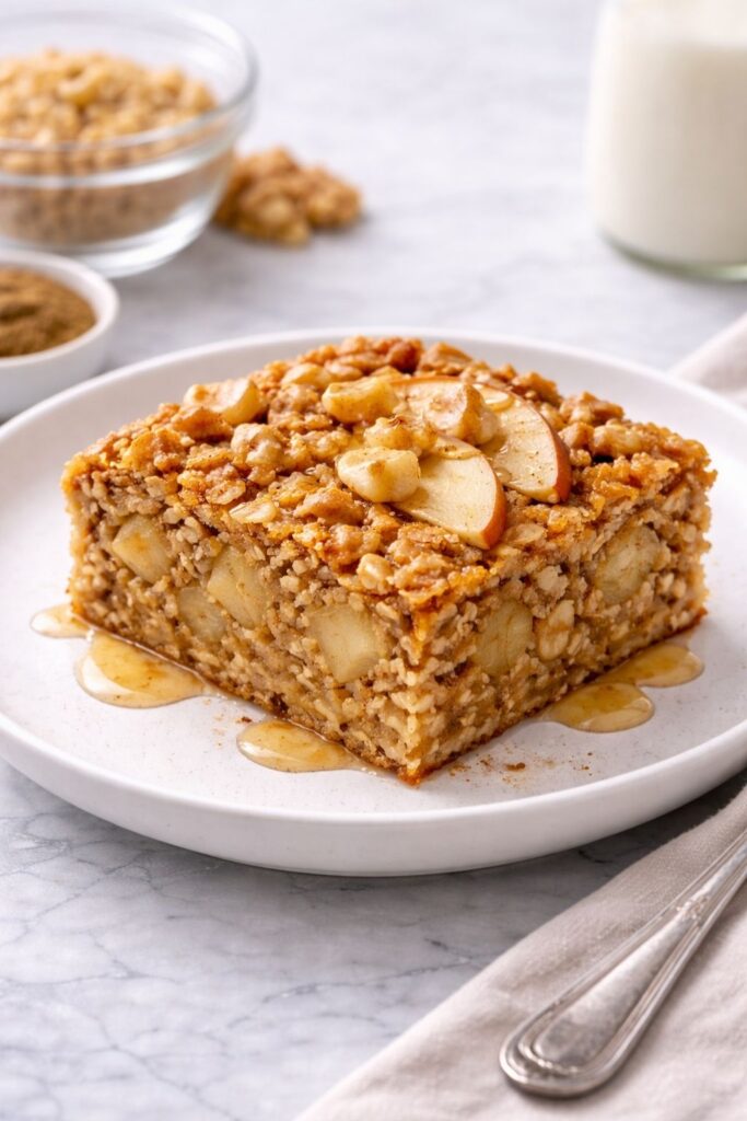 Apple Cinnamon Baked Oatmeal