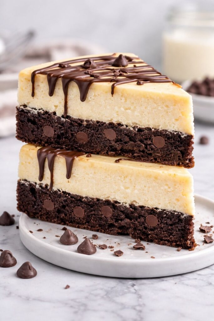 Brownie Bottom Cheesecake Recipe