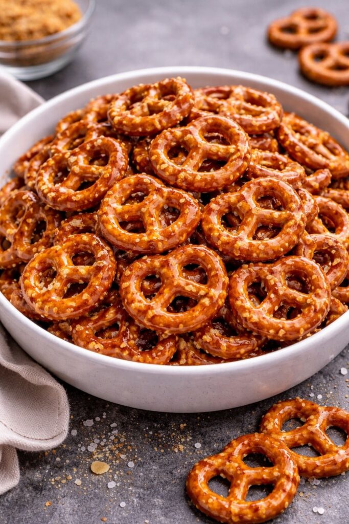 Butter Toffee Pretzels Recipe