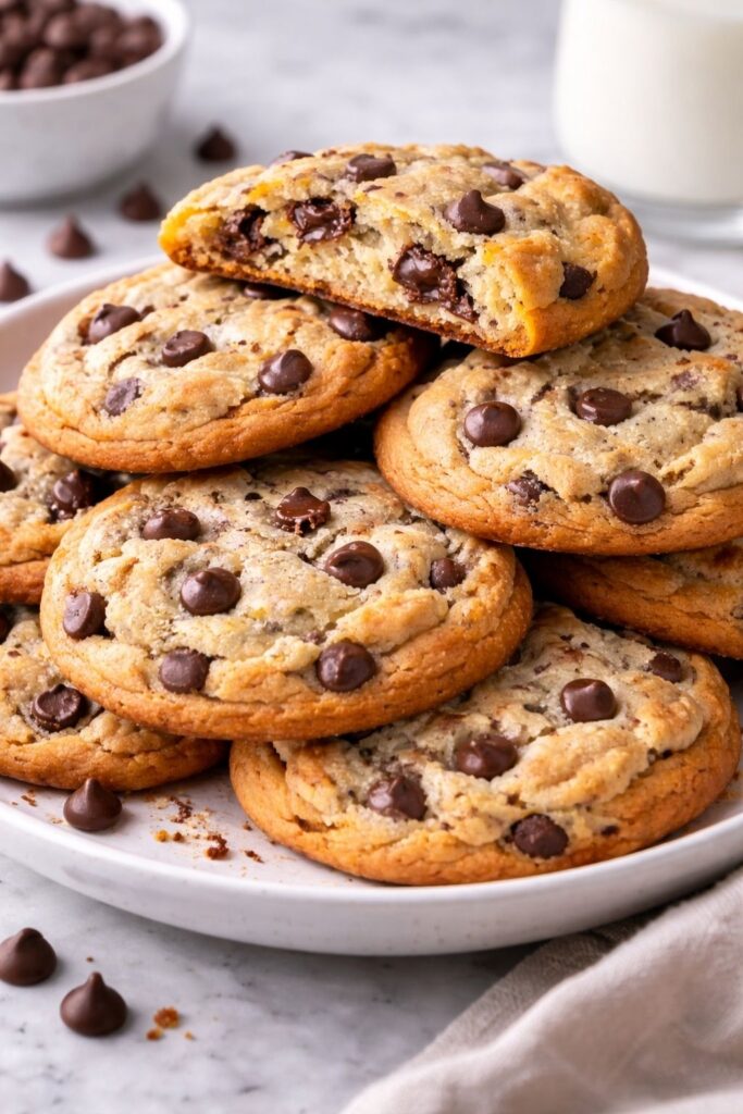 Chocolate Chip Cheesecake Cookies
