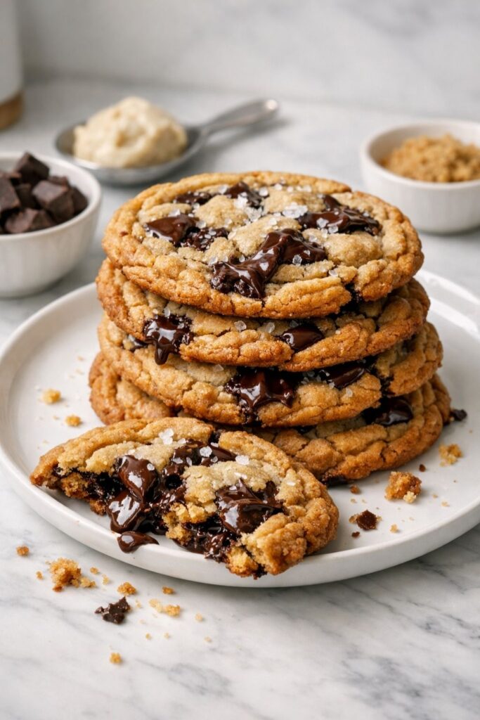 Chocolate Miso Pan-Bang Cookies