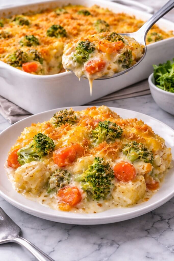 Creamy Winter Vegetable Casserole