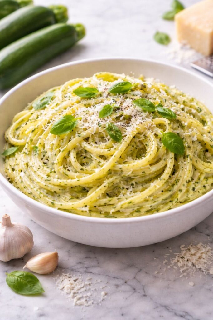 Creamy Zucchini Sauce Recipe