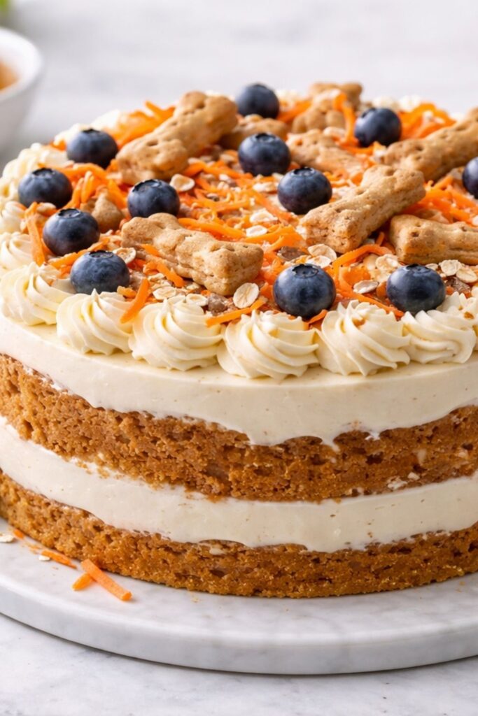 DIY Dog Birthday Cake Recipe