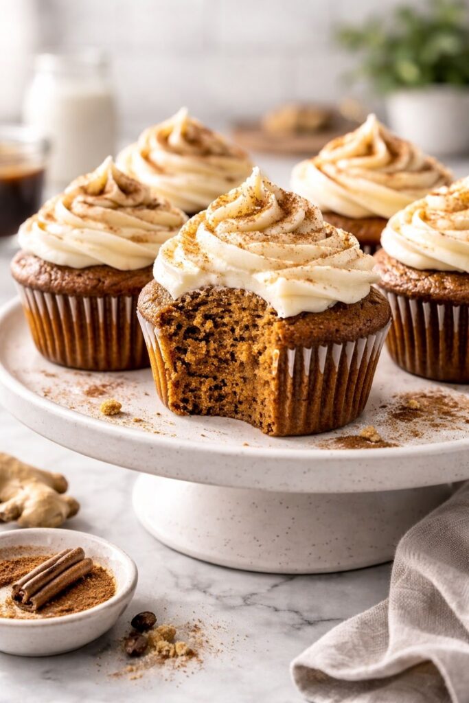 Easy Gingerbread Cupcakes Recipe