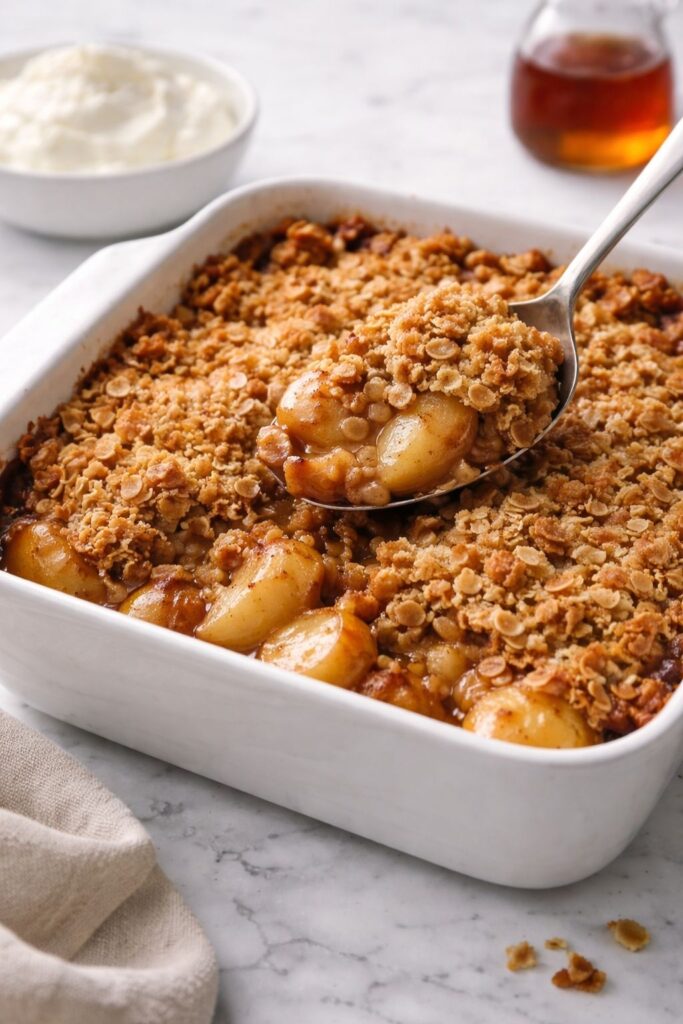 Maple Apple Crisp Recipe