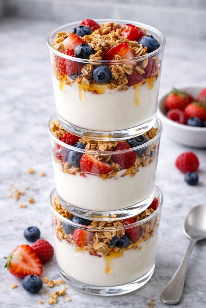Mini Yogurt Parfait Cups Recipe
