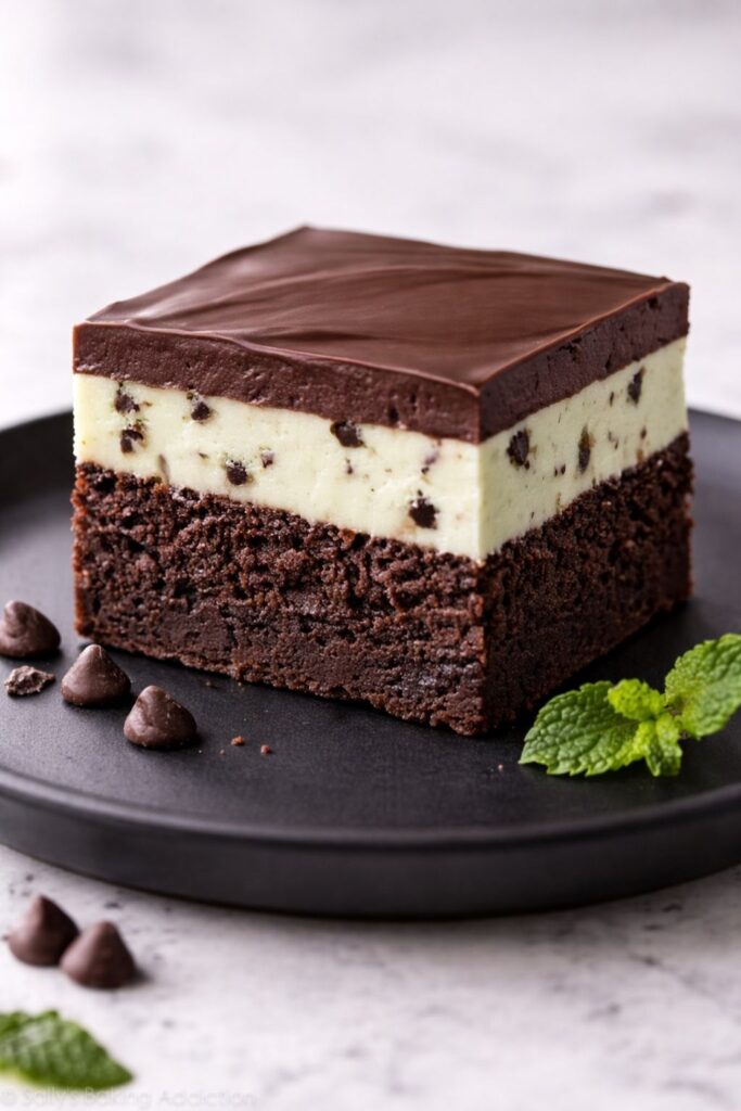 Mint Chip Brownies Recipe