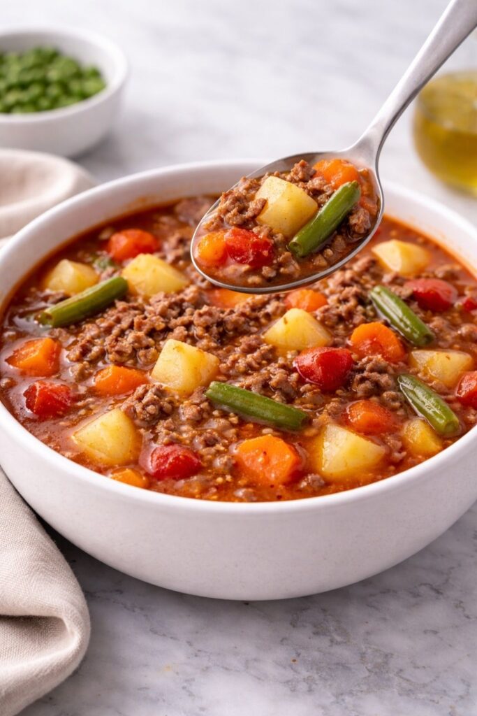Pioneer Woman Hamburger Soup Recipe