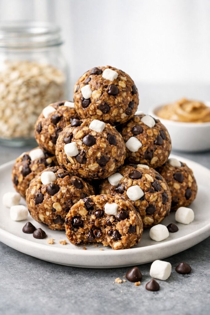 S'mores Protein Balls Recipe