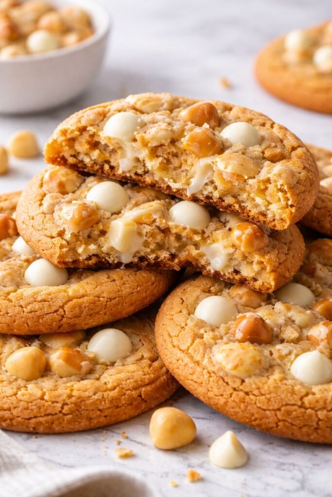 White Chocolate Macadamia Nut Cookies