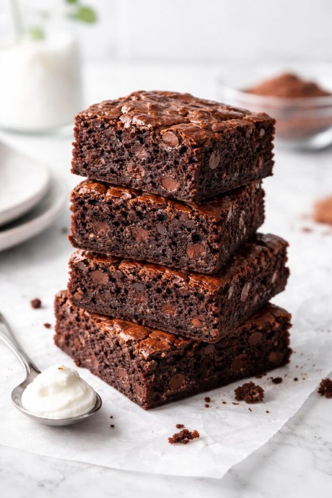 Greek Yogurt Brownies Recipe