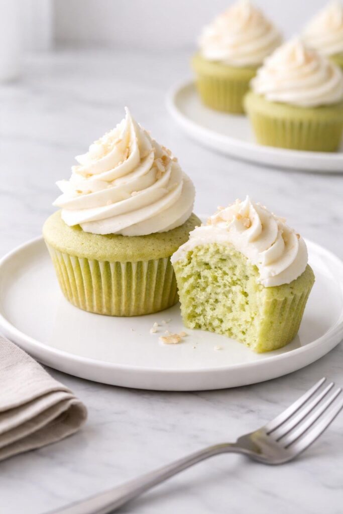 Pandan Cupcakes Recipe