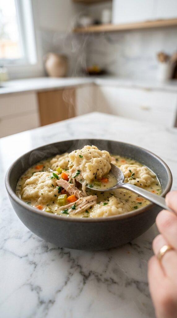 Pepper Belly Pete Chicken and Dumplings Recipe