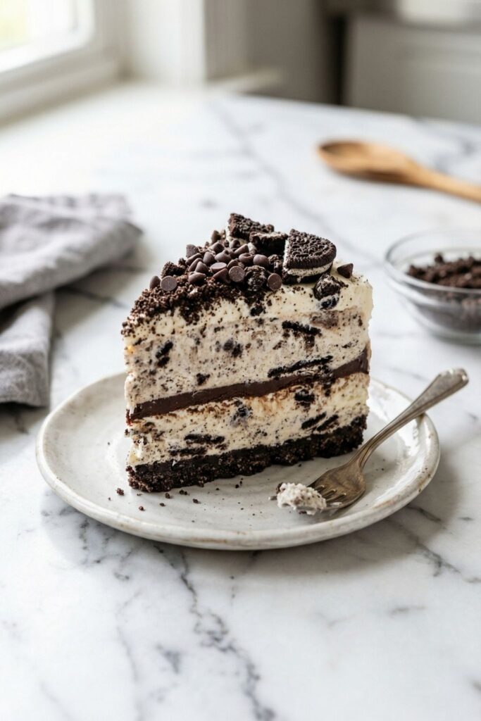 Cookies and Cream Ice Cream Cake Recipe