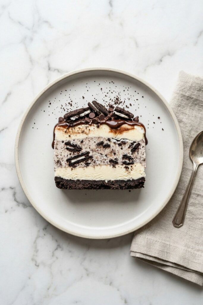 Cookies and Cream Ice Cream Cake Recipe