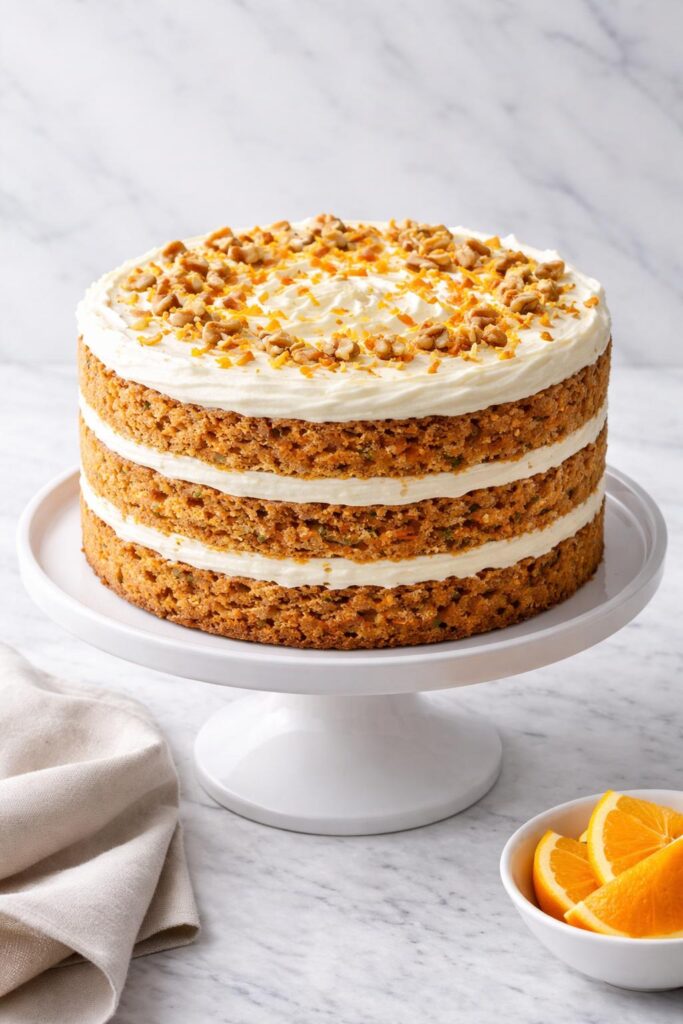 Carrot & Orange Dream Cake Recipe