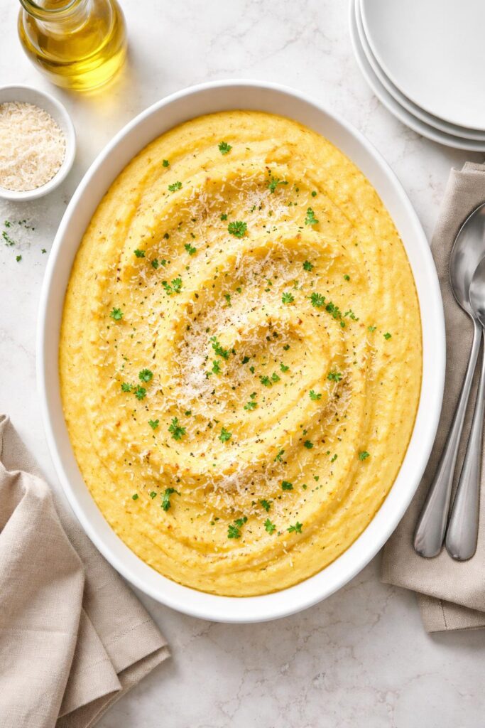 Italian Polenta With Parmesan Recipe