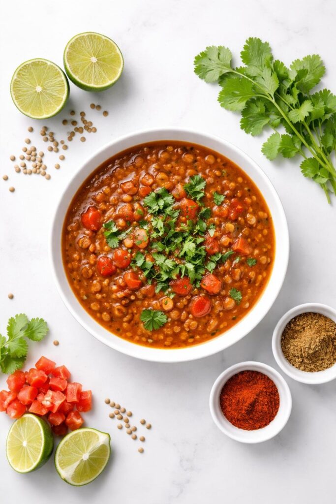 Mexican Lentil Soup Recipe