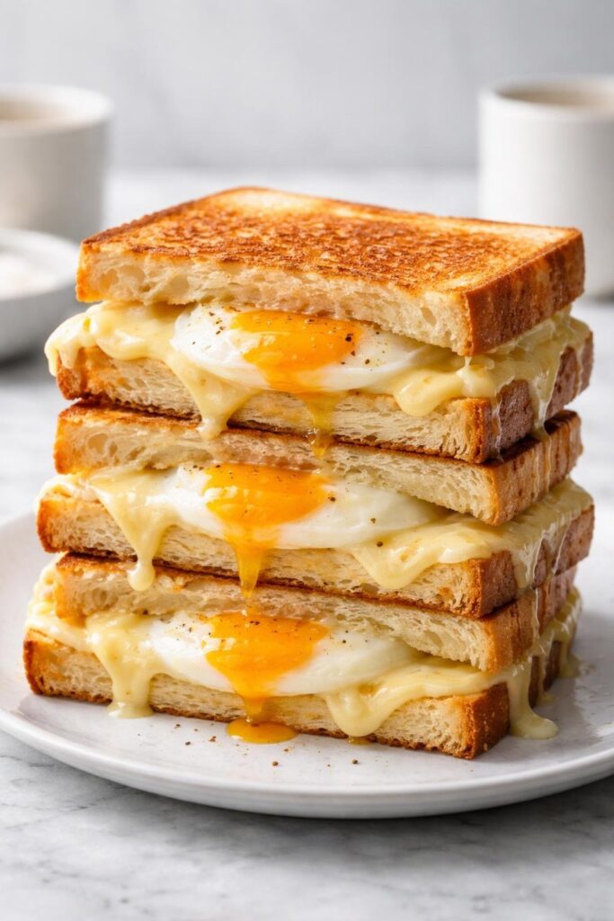 Egg and Cheese Toast Recipe