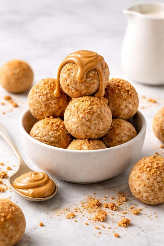 Biscoff Cheesecake Protein Balls Recipe