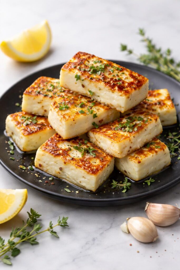 Marinated Halloumi Recipe